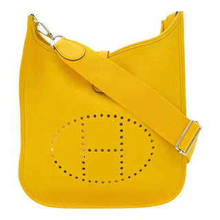 HERMES | Yellow Evelyne III PM Bag