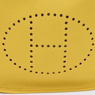 HERMES | Yellow Evelyne III PM Bag