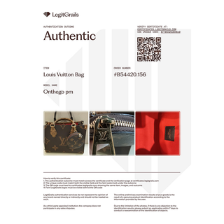 LOUIS VUITTON | OnTheGo PM Tote with Coin Pouch