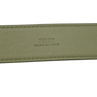 FENDI | Army Green Leather Multi-Accessory Belt