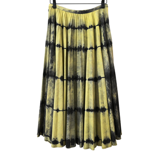 DIOR | Tie-Dye Denim Midi Skirt