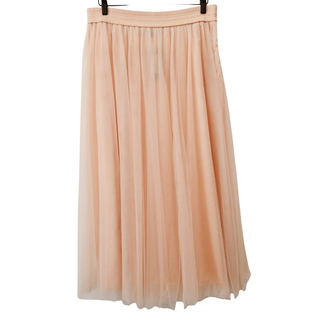 FABIANA FILIPPI | Beige Tulle Midi Skirt