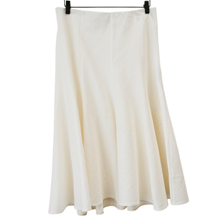 KHAITE | Lenno Silk & Cotton Maxi Skirt