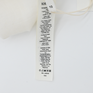 KHAITE | Lenno Silk & Cotton Maxi Skirt