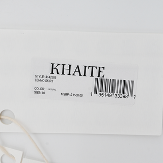 KHAITE | Lenno Silk & Cotton Maxi Skirt