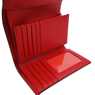 MCM | Cognac Visetos Tri-Fold Wallet