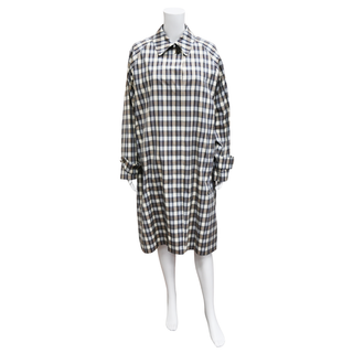 THE ROW | Tavishina Checked Twill Coat