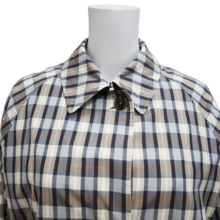 THE ROW | Tavishina Checked Twill Coat