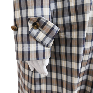 THE ROW | Tavishina Checked Twill Coat