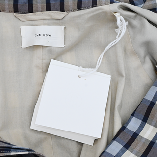 THE ROW | Tavishina Checked Twill Coat