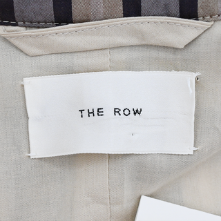 THE ROW | Tavishina Checked Twill Coat
