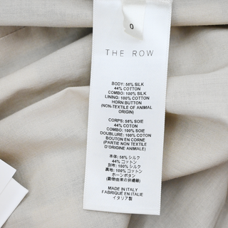 THE ROW | Tavishina Checked Twill Coat