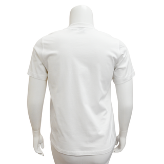 White Logo Patch Oversized T-Shirt