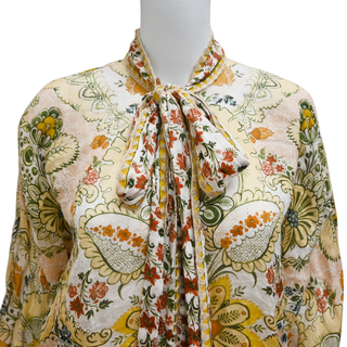 ZIMMERMANN | Laurel Baroque Floral Blouse