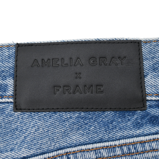 FRAME | The Gray Rapture Blue Denim Jean