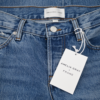 FRAME | The Gray Rapture Blue Denim Jean