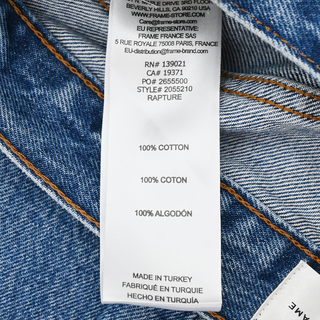 FRAME | The Gray Rapture Blue Denim Jean