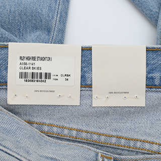 AGOLDE | Riley Distressed Straight Leg Cropped Jeans