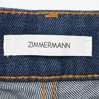 ZIMMERMANN | Ink Dark Wash Denim Wide Leg Jeans