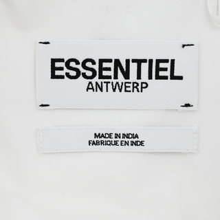 ESSENTIEL ANTWERP | Efirework Mirror White Button-Down Shirt