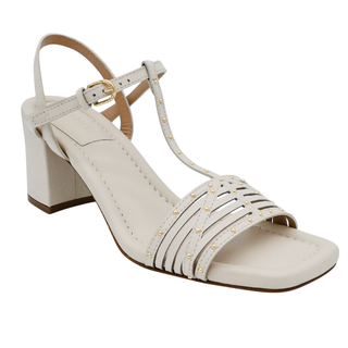 ULLA JOHNSON | Nina Ivory Midi Heels