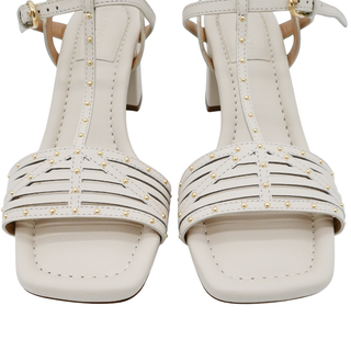 ULLA JOHNSON | Nina Ivory Midi Heels