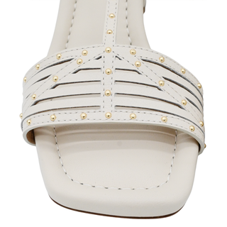 ULLA JOHNSON | Nina Ivory Midi Heels