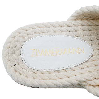 ZIMMERMANN | Off-White Rope Sandals