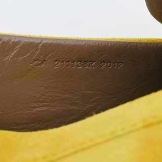 HERMES | Trip Yellow Suede Espadrilles
