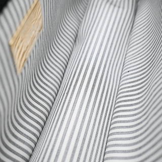 FENDI | Striped Cotton Baguette Bag