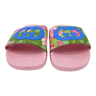 GUCCI | Pursuit Floral Print GG Slide Sandals