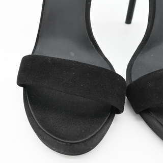 CHANEL | Black Suede CC High-Heels