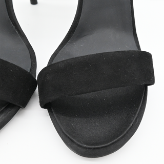 CHANEL | Black Suede CC High-Heels