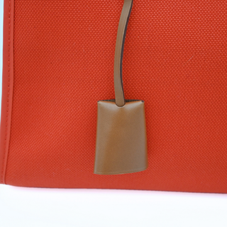 HERMES | Orange Toile Herbag Zip 31