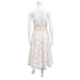 MK COLLECTION | Floral Cotton Eyelet Dress