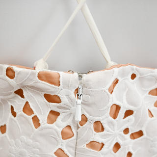 MK COLLECTION | Floral Cotton Eyelet Dress