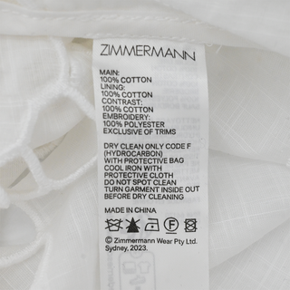 ZIMMERMANN | Lexi Embroidered Slip Dress
