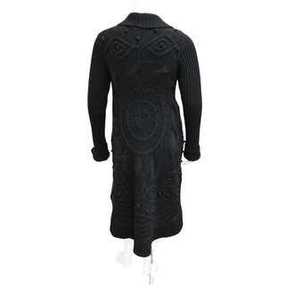 VALENTINO | Black Wool-Blend Knit Cardigan