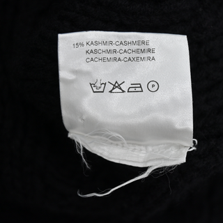 VALENTINO | Black Wool-Blend Knit Cardigan