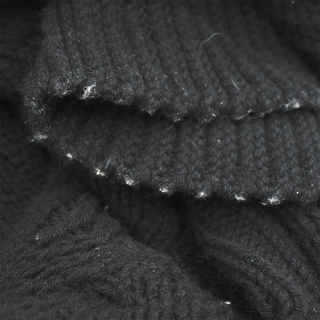 VALENTINO | Black Wool-Blend Knit Cardigan