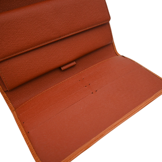 LOUIS VUITTON | Tan Epi Leather Porte Trésor International Wallet