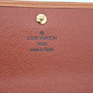 LOUIS VUITTON | Tan Epi Leather Porte Trésor International Wallet