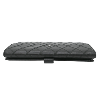 CHANEL | Black Quilted Leather Wallet