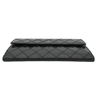 CHANEL | Black Quilted Leather Wallet