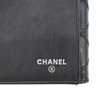 CHANEL | Black Quilted Leather Wallet