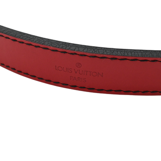 LOUIS VUITTON | Red Noe Epi Leather Bucket Bag