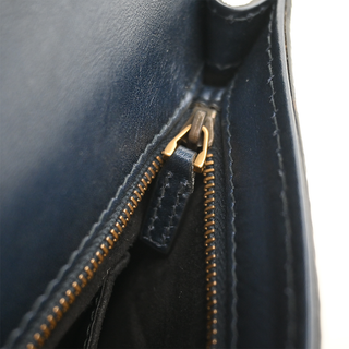 GUCCI | Blue Python Soft Stirrup Clutch