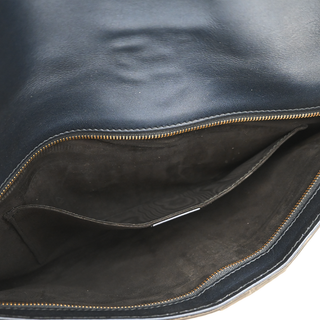 GUCCI | Blue Python Soft Stirrup Clutch