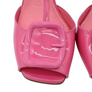 SANTONI | Pink Patent Walnut Heels