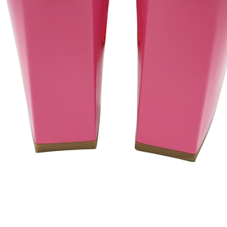 SANTONI | Pink Patent Walnut Heels